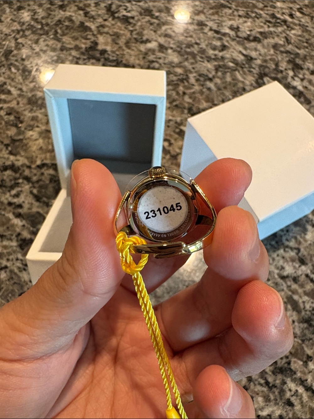 NWT Invicta Angel
Lumalink Women's Ring Watch
- 17.5mm, Gold - Picture 3 of 8